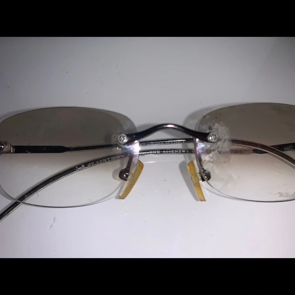 Cynthia Rowley Ilene Rosenzweig‎ rimless glass frames
